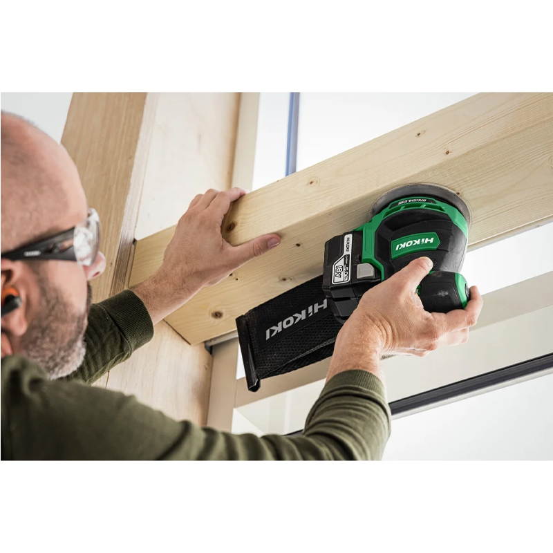 Ponceuse excentrique 18V Li-ion Brushless ø125mm - sans batterie ni chargeur - HIKOKI - SV1813DAW2Z