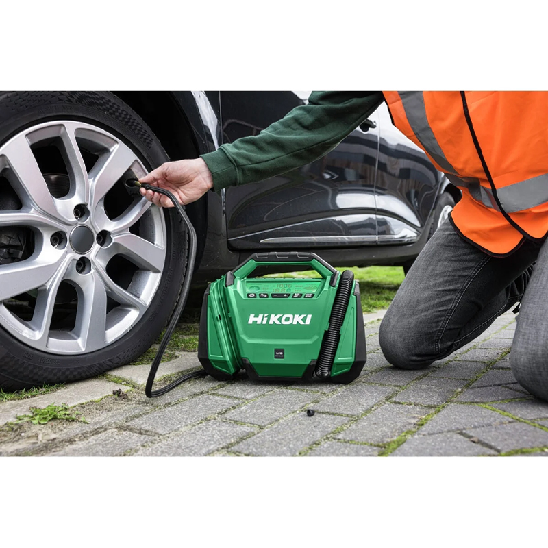 Gonfleur 18v - 11 bar sans batterie ni chargeur - HIKOKI - UP18DAW4Z