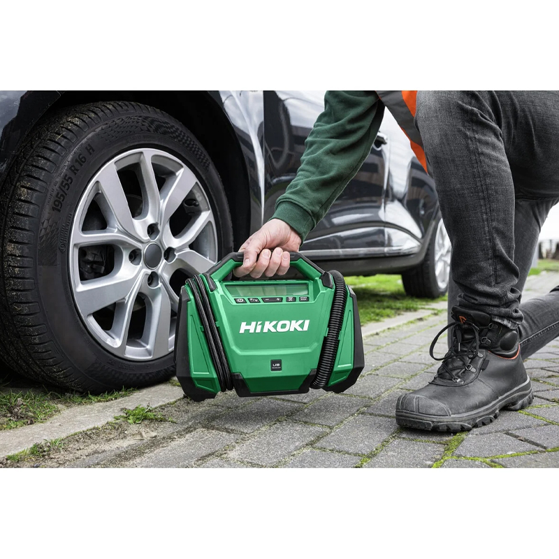 Gonfleur 18v - 11 bar sans batterie ni chargeur - HIKOKI - UP18DAW4Z