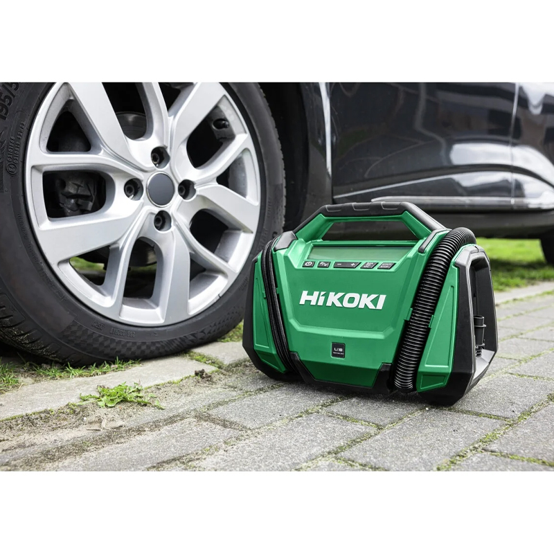 Gonfleur 18v - 11 bar sans batterie ni chargeur - HIKOKI - UP18DAW4Z