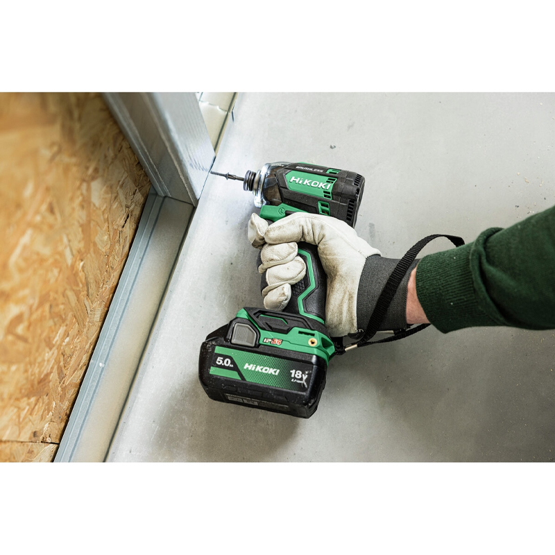 Visseuse à choc 210Nm 18V IP56 Brushless - 5 modes - sans batterie ni chargeur - HIKOKI - WH18DCW2Z