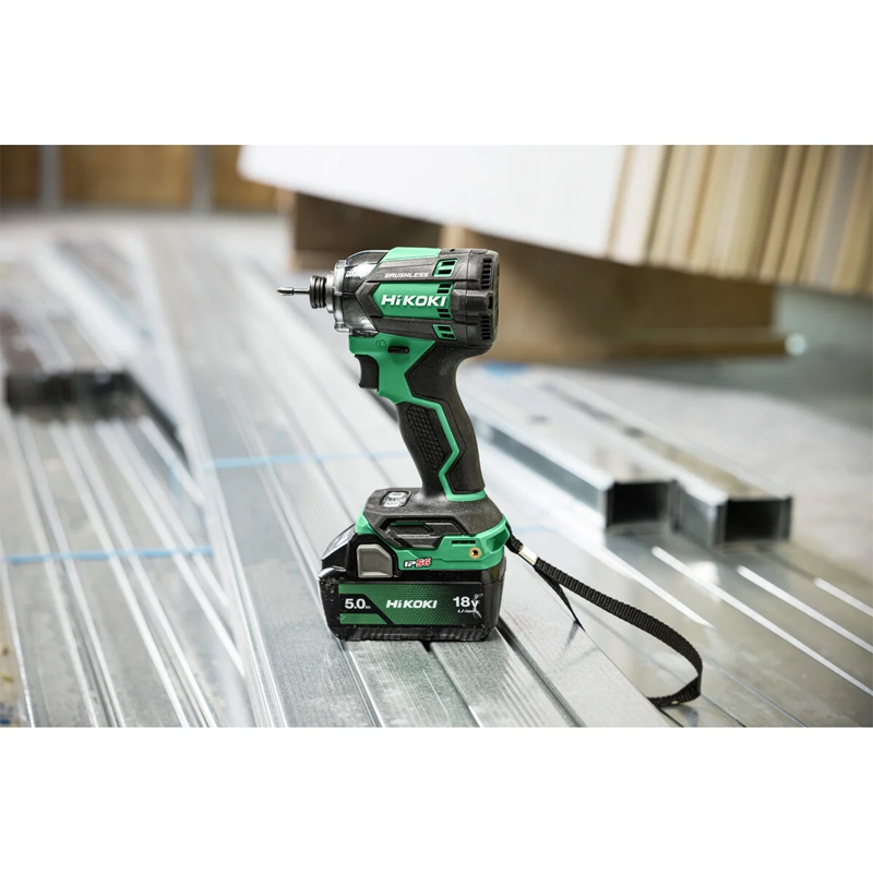 Visseuse à choc 210Nm 18V IP56 Brushless - 5 modes - sans batterie ni chargeur - HIKOKI - WH18DCW2Z