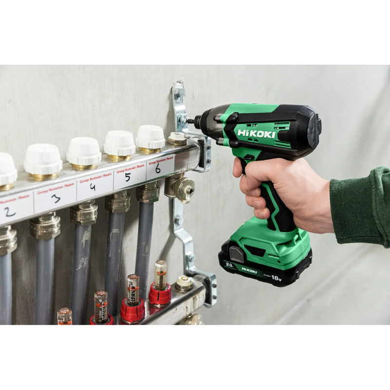 Visseuse à choc 145Nm 18V Li-ion - sans batterie ni chargeur - HIKOKI - WH18DFW2Z