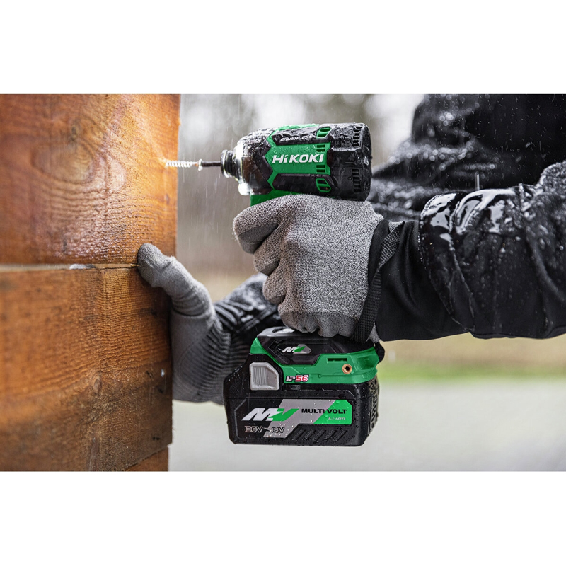Visseuse à choc 215Nm 36V Brushless IP56 Triple Hammer - HIKOKI - WH36DCW2Z