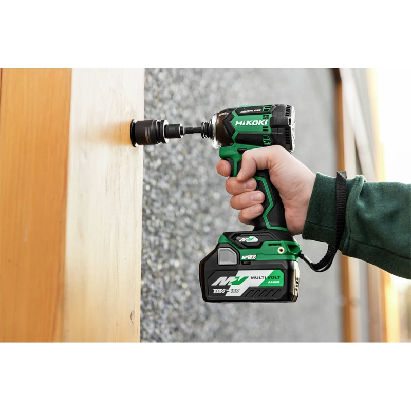 Visseuse à choc 215Nm 36V Brushless IP56 Triple Hammer - HIKOKI - WH36DCW2Z