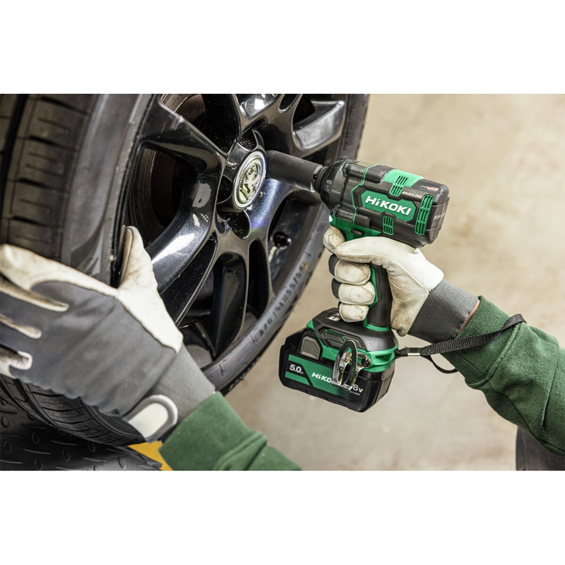 Boulonneuse à choc 345Nm 18V Brushless - IP56 - sans batterie ni chargeur - HIKOKI - WR18DHW2Z