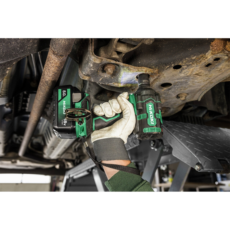 Boulonneuse à choc 345Nm 18V Brushless - IP56 - sans batterie ni chargeur - HIKOKI - WR18DHW2Z