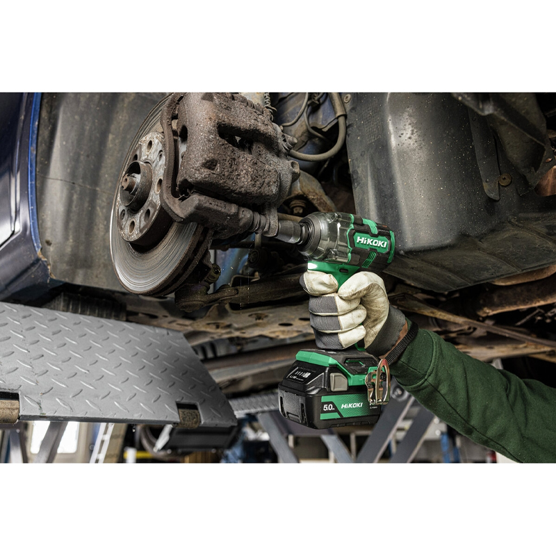 Boulonneuse à choc 345Nm 18V Brushless - IP56 - sans batterie ni chargeur - HIKOKI - WR18DHW2Z