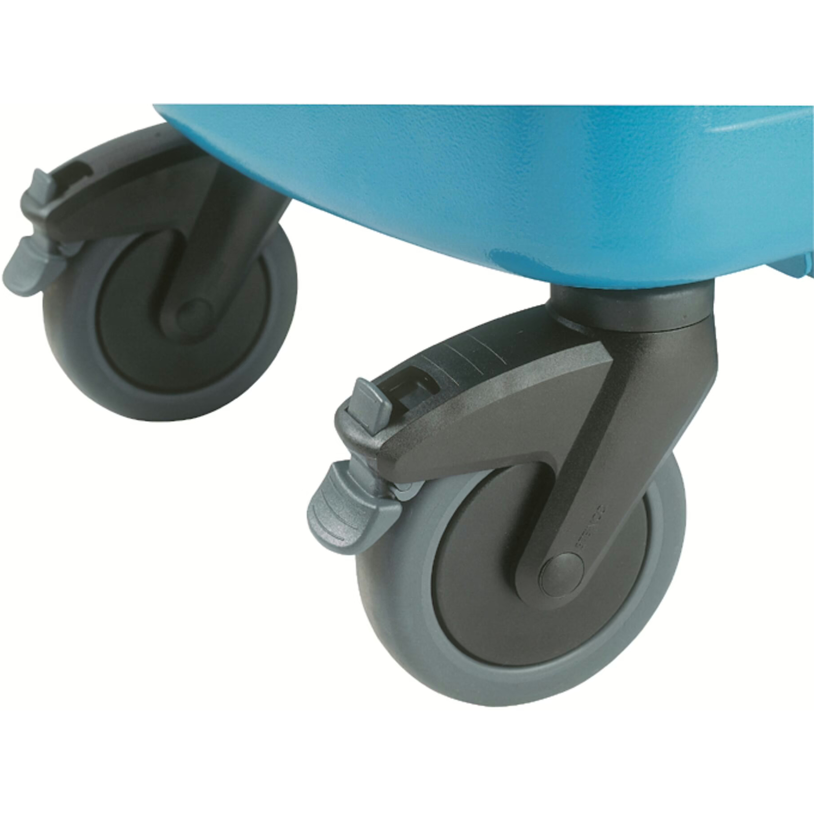 Servante d’atelier escamotable 725 x 398 x 1102 mm avec cadenas bleu HAZET - 166C