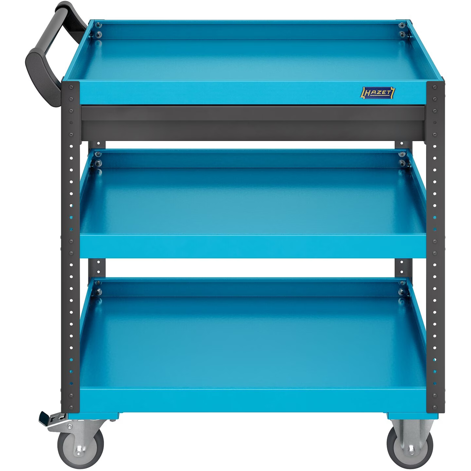Servante d'atelier 890 x 542 x 899 mm avec tiroir plat 30 kg bleu HAZET HAZET - 167-3N