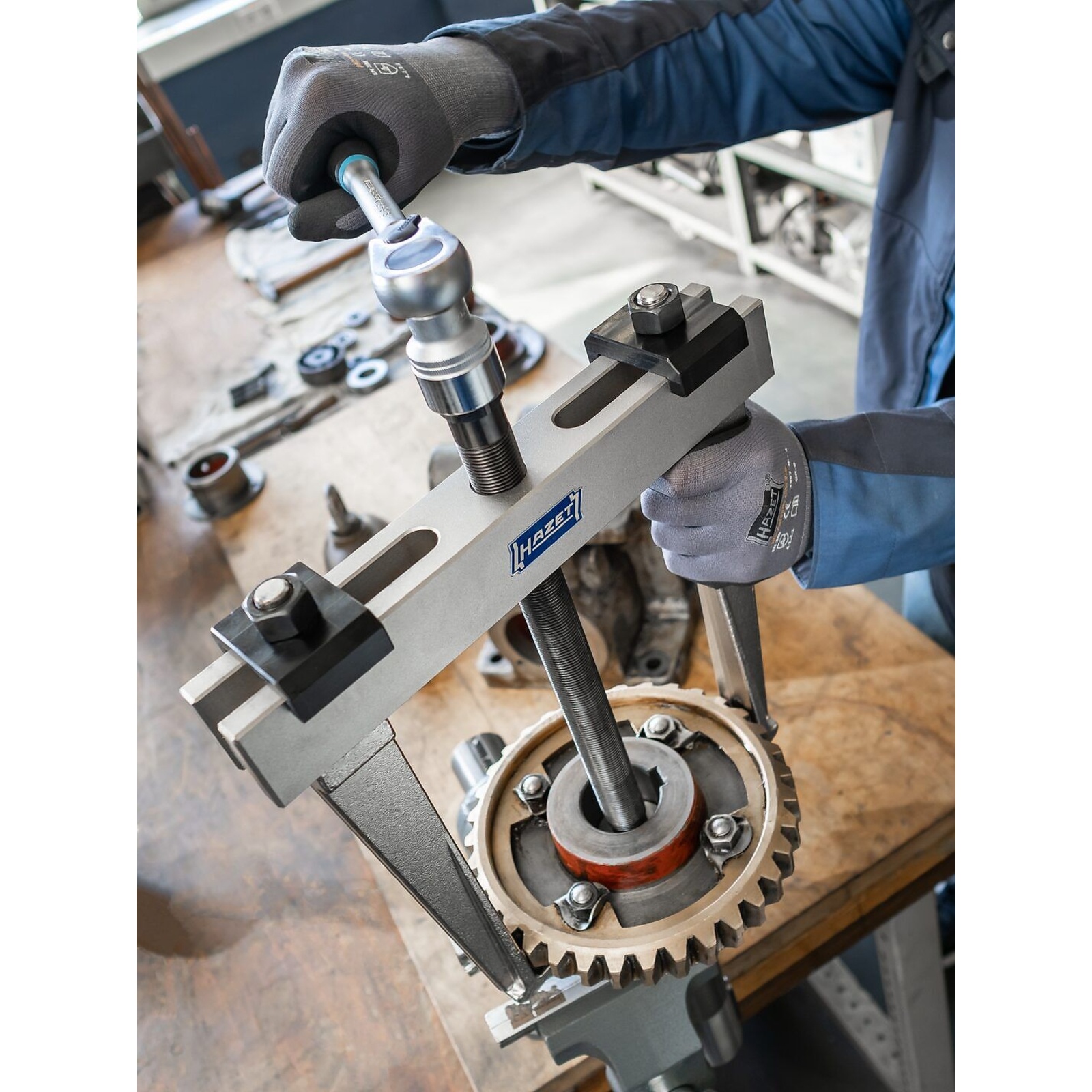Extracteur à serrage rapide 2 griffes capacité 345 mm HAZET - 1750-34