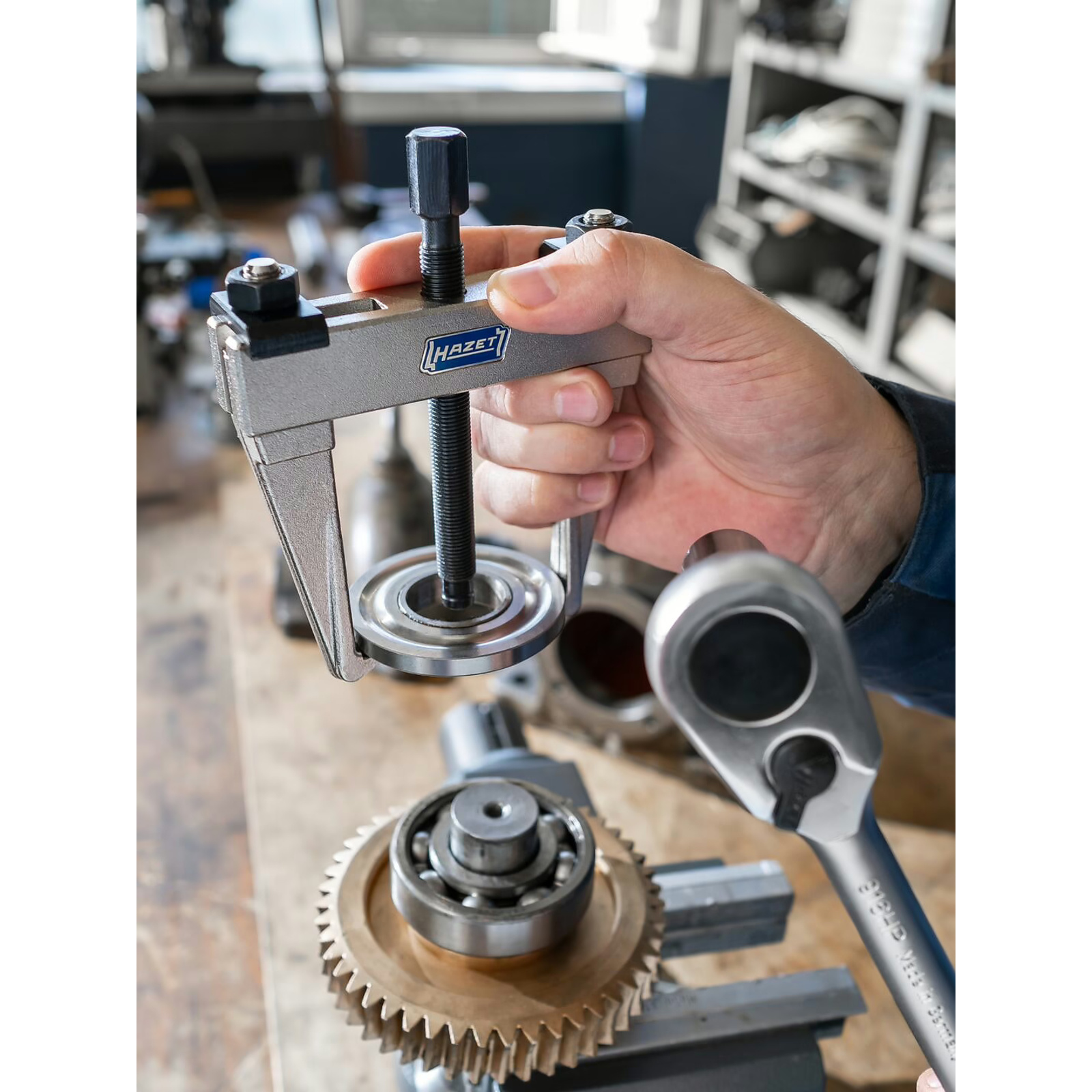 Extracteur à serrage rapide 2 griffes capacité 100 mm HAZET - 1750-9