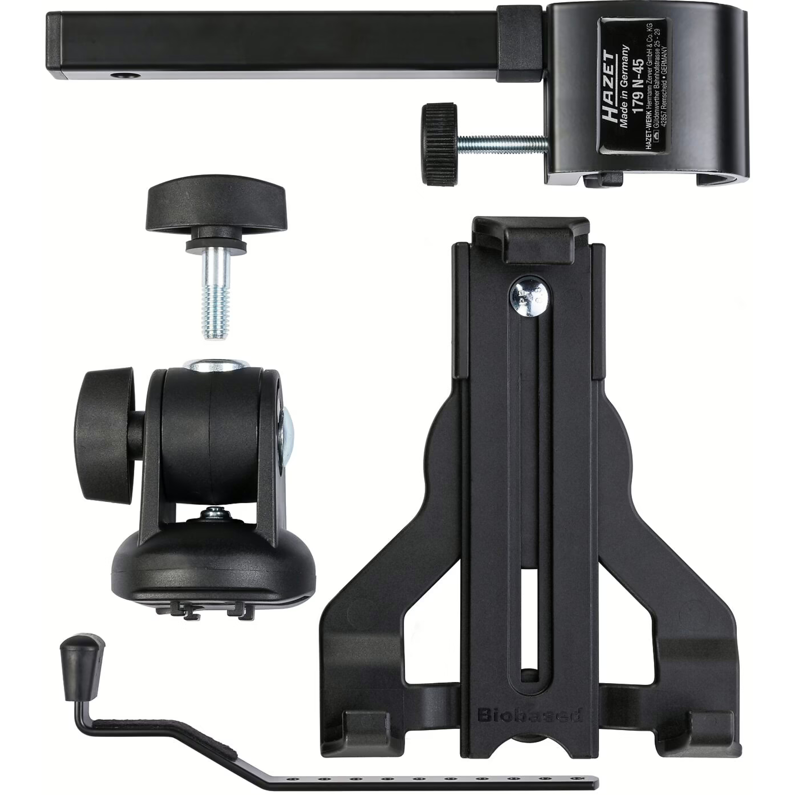 Support tablette universel 120-222 mm pour servantes et établi HAZET 179N-45 HAZET - 179N-45