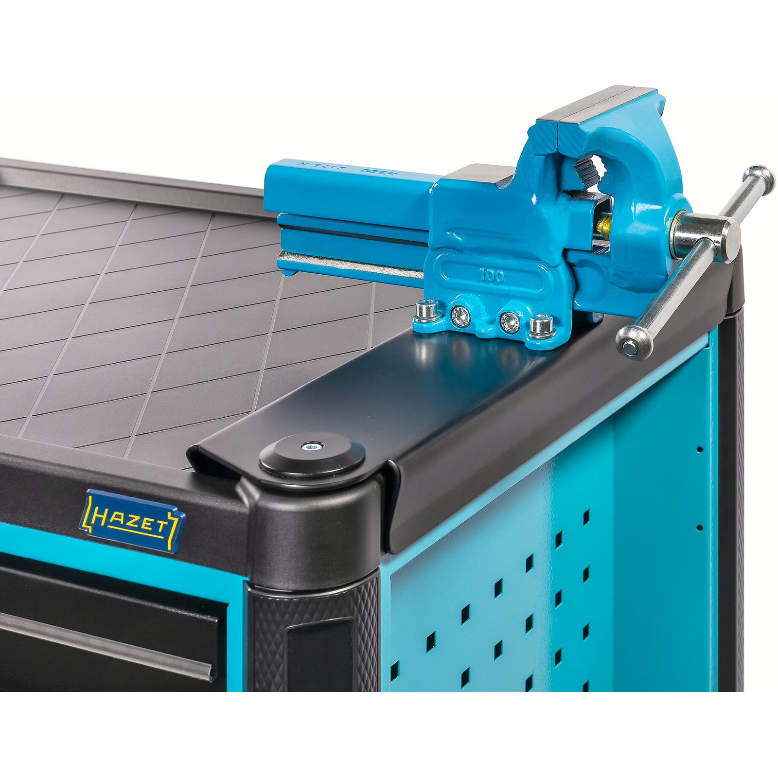 Fixation pour étau parallèle 2175N 505 x 107 x 57 mm avec matériel de fixation HAZET - 179N-75