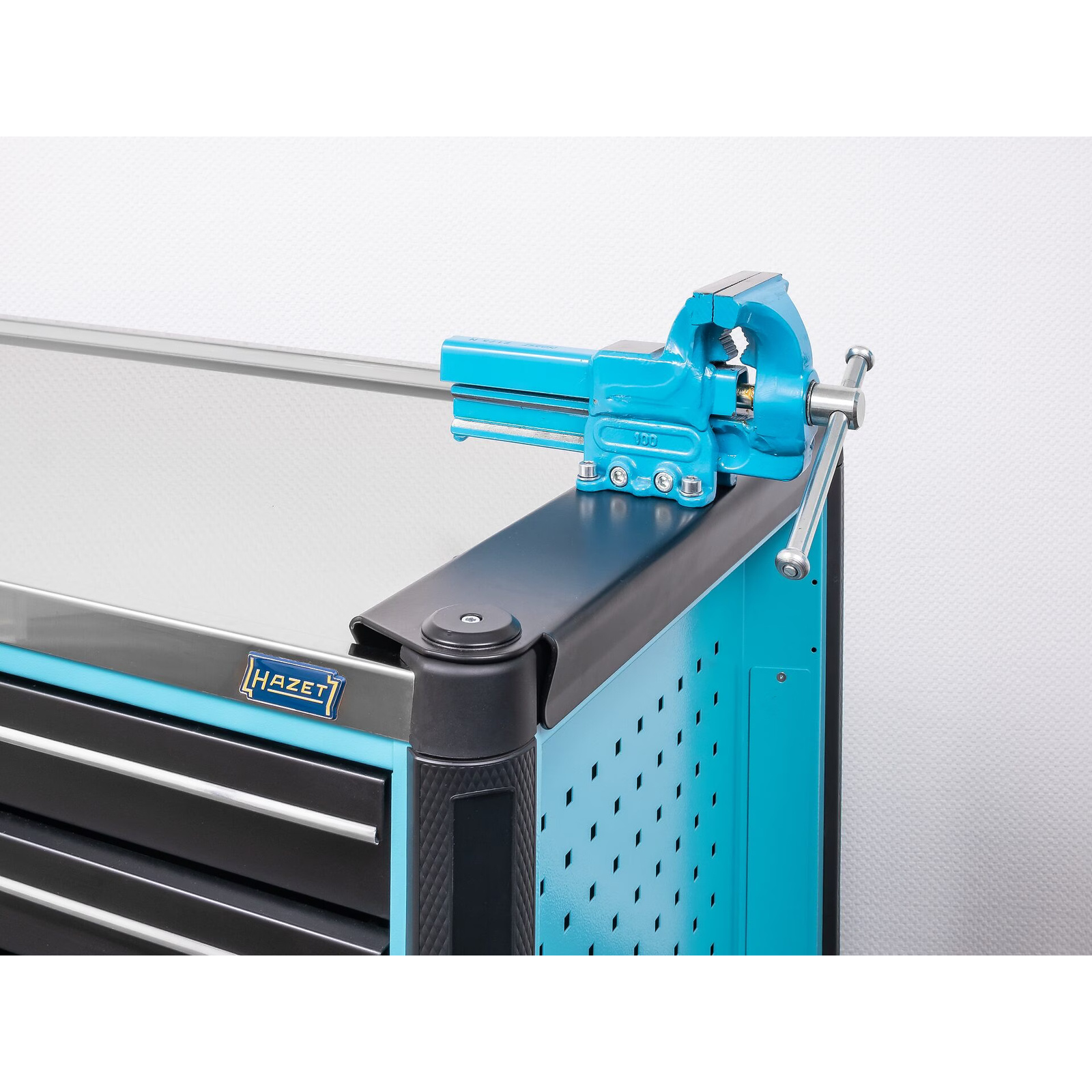 Fixation pour étau parallèle 2175N 629 x 107 x 57 mm avec matériel de fixation HAZET - 179ND-75