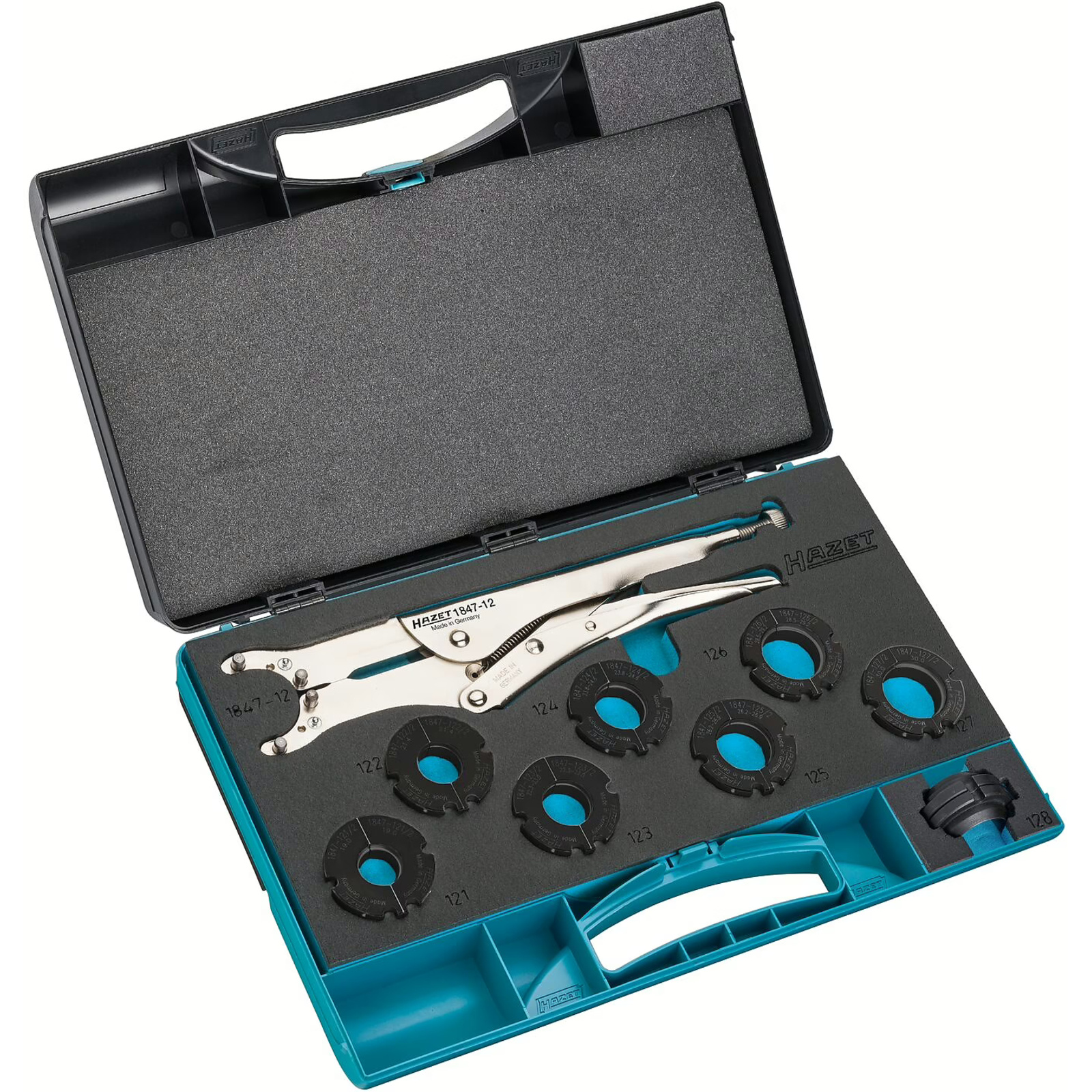 Jeu complémentaire demi-coques Ø32,8 mm pour joint articulé VW T5 T6 HAZET - 1847-128/2