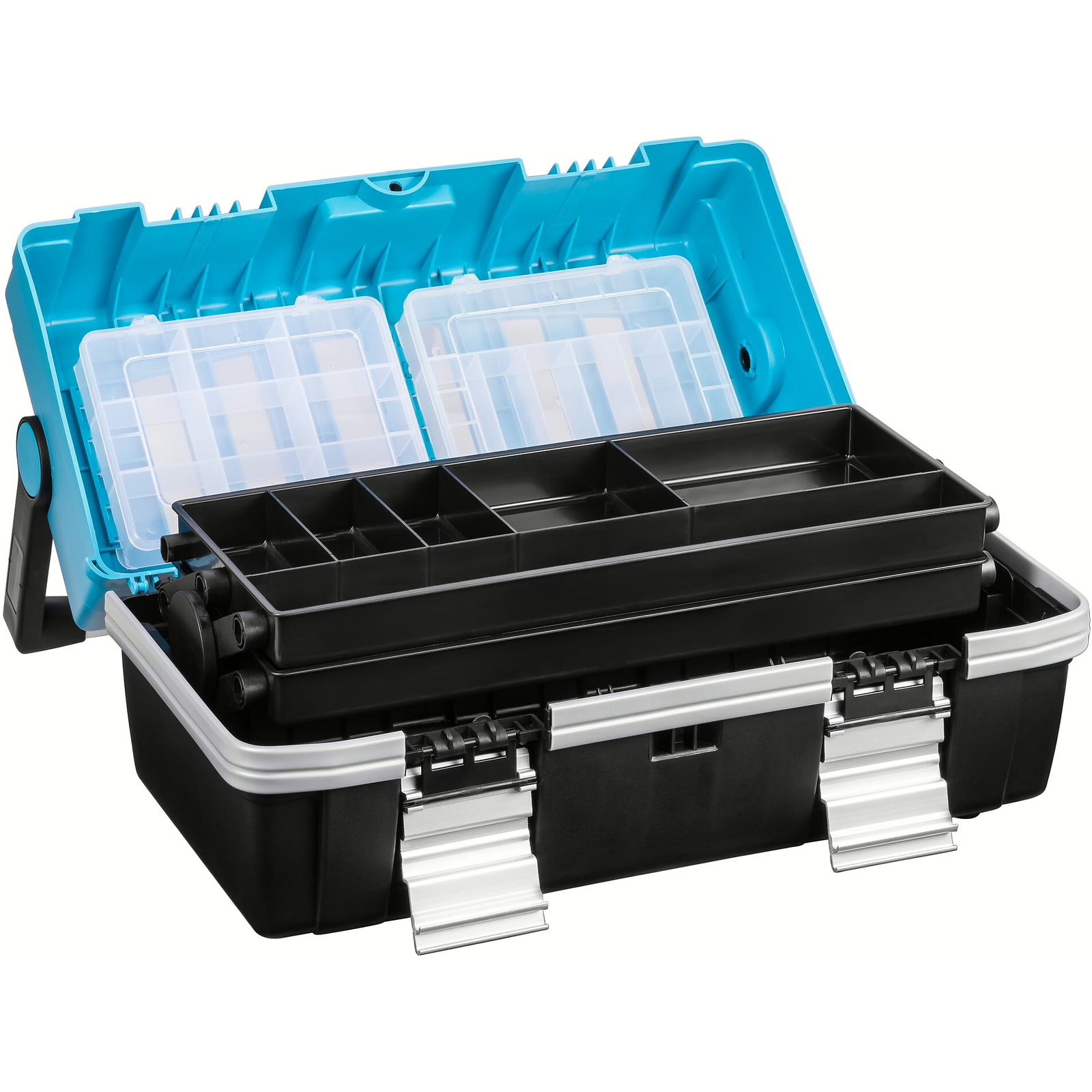 Caisse à outils plastique 470 x 250 x 215 mm avec boîtes amovibles HAZET - 190L-2