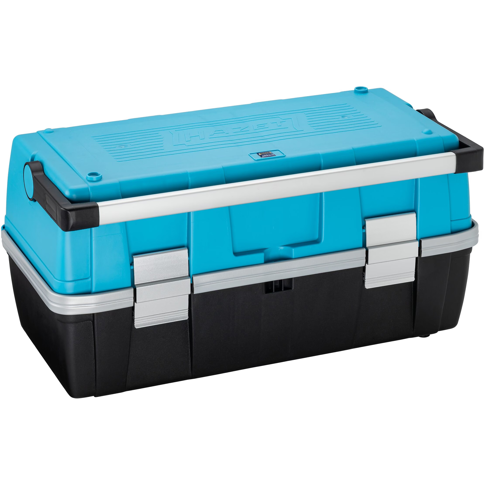 Caisse à outils plastique 550 x 250 x 270 mm avec 3 boîtes amovibles HAZET - 190L-3