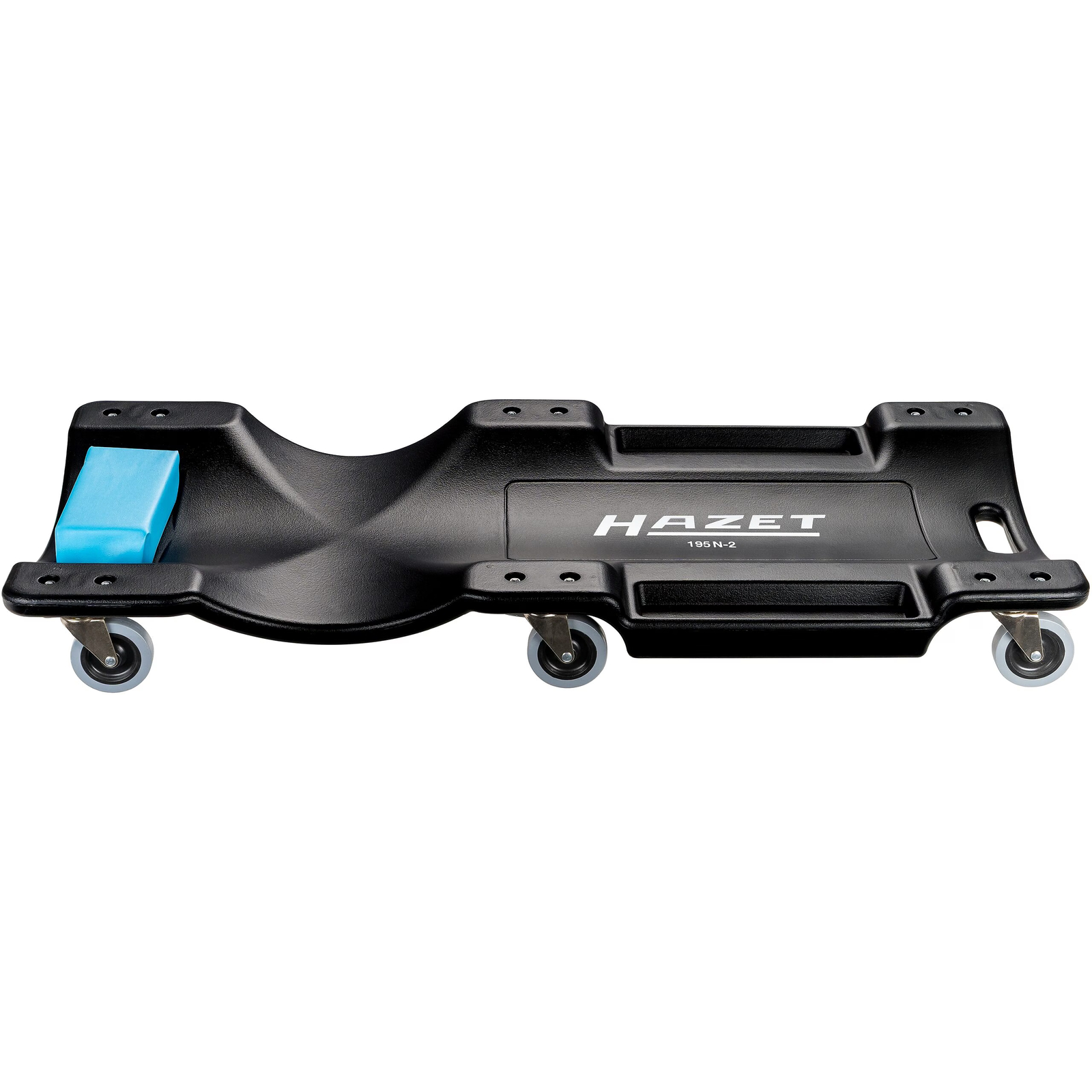 Chariot de visite bas 1030 x 480 x 115 mm capacité 150 kg avec appui-tête et rangements HAZET - 195N-2