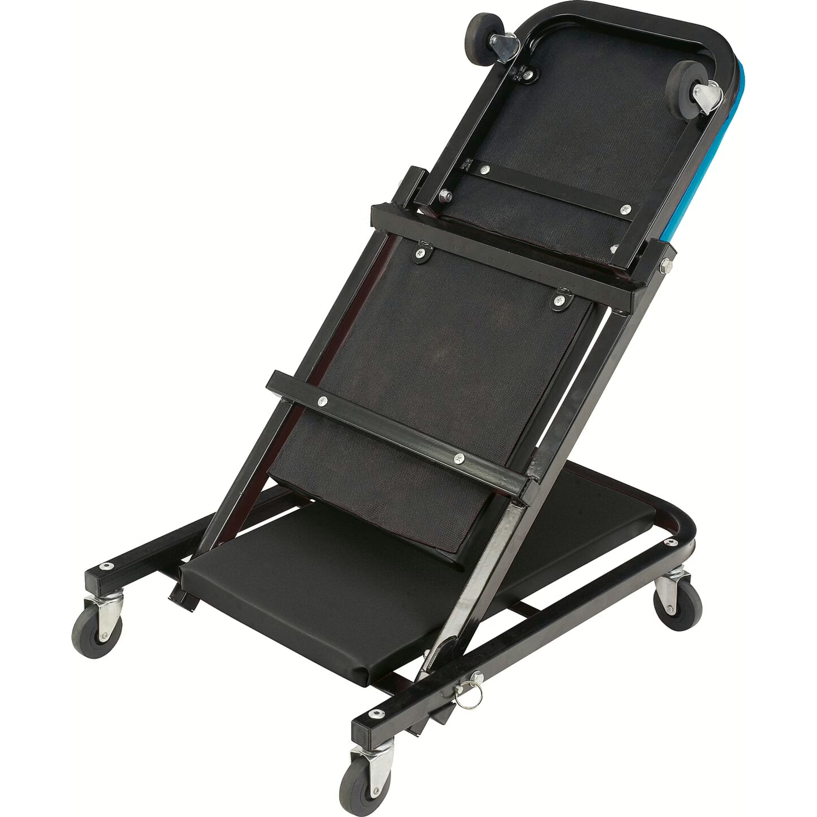 Chariot de visite transformable 150 kg avec siège capitonné bleu HAZET - 195N-3