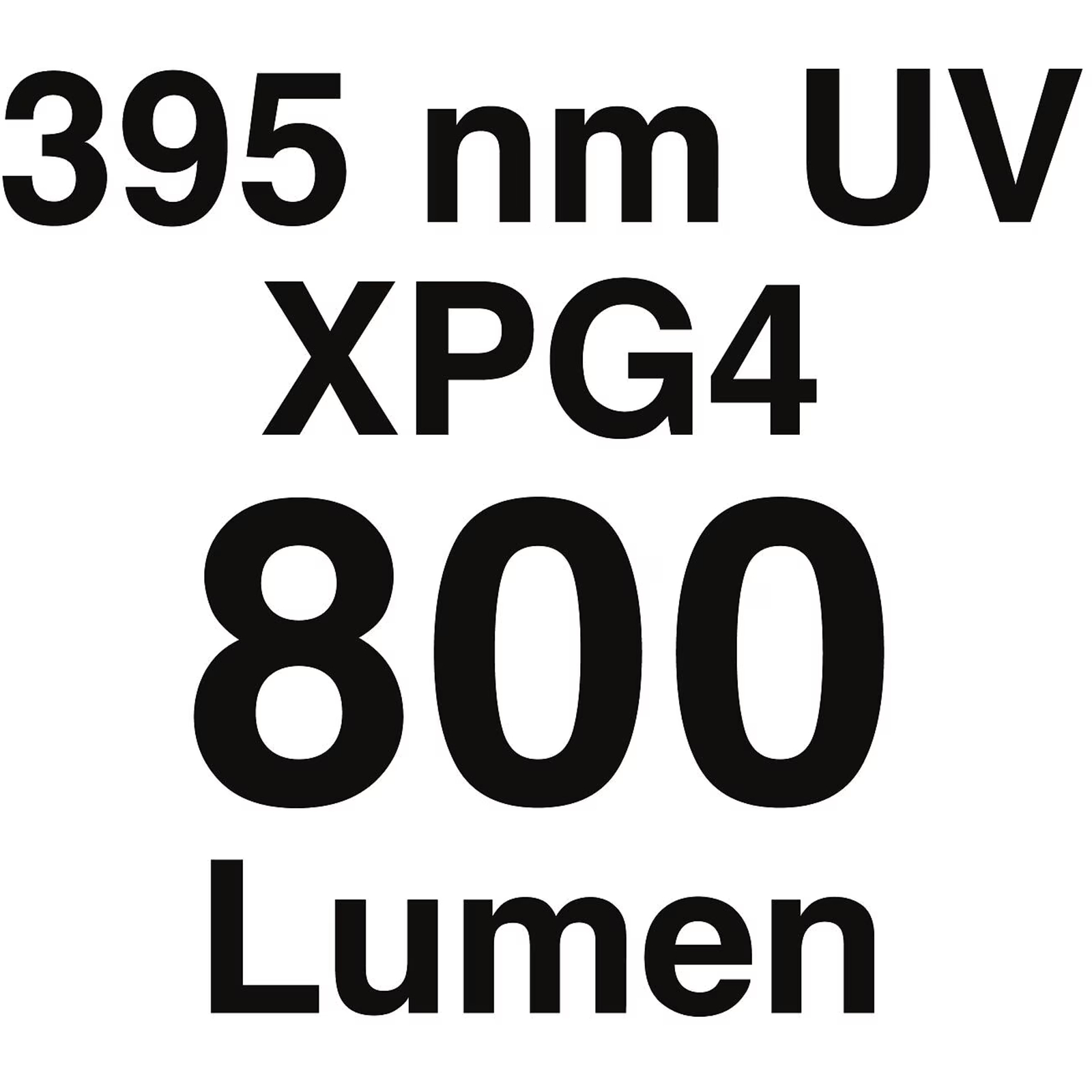 Lampe torche LED UV 800 lumens 146 mm avec batterie rechargeable HAZET - 1979-75