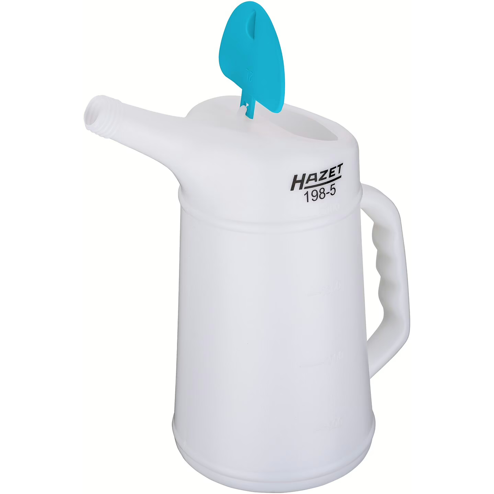 Mesurette liquide frein et batterie 2 L HDPE blanc transparent HAZET - 198-5