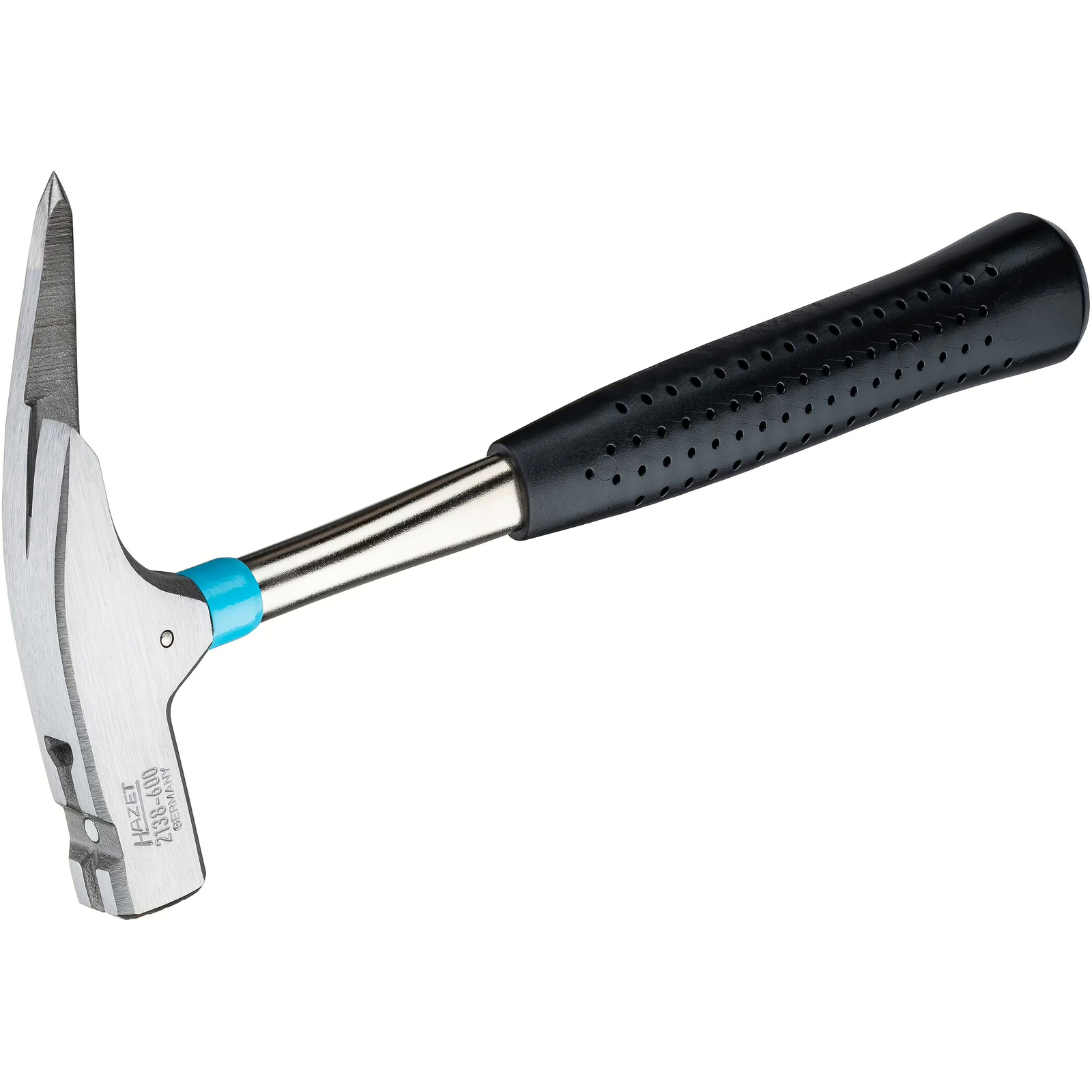 Marteau de charpentier 600 g manche acier tubulaire avec logement magnétique HAZET - 2138-600