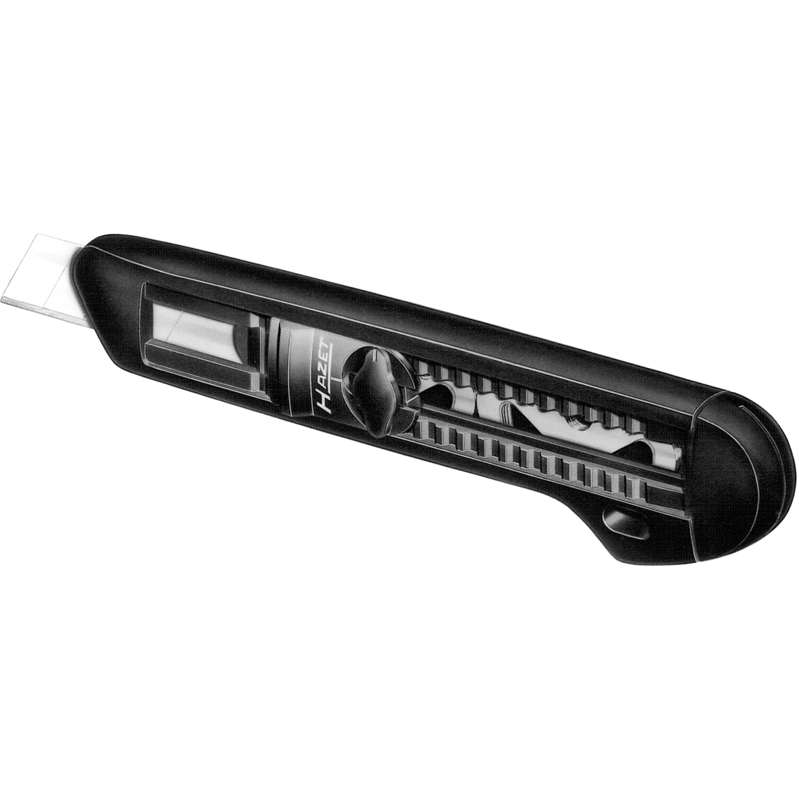 Couteau universel multi-usage 167 mm avec 3 lames et boîtier renforcé HAZET - 2157