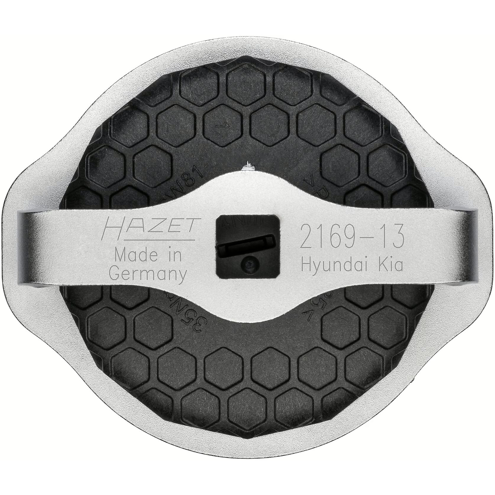 Clé pour filtres à huile 80 mm 14 pans carré creux 1/2 pouce manuelle HAZET - 2169-13