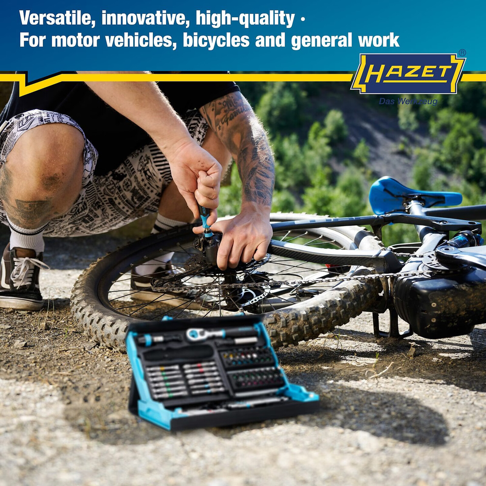 Jeu d'embouts-tournevis 73 pièces 25/50/89 mm profils variés SmartCase HAZET - 2200SC-31