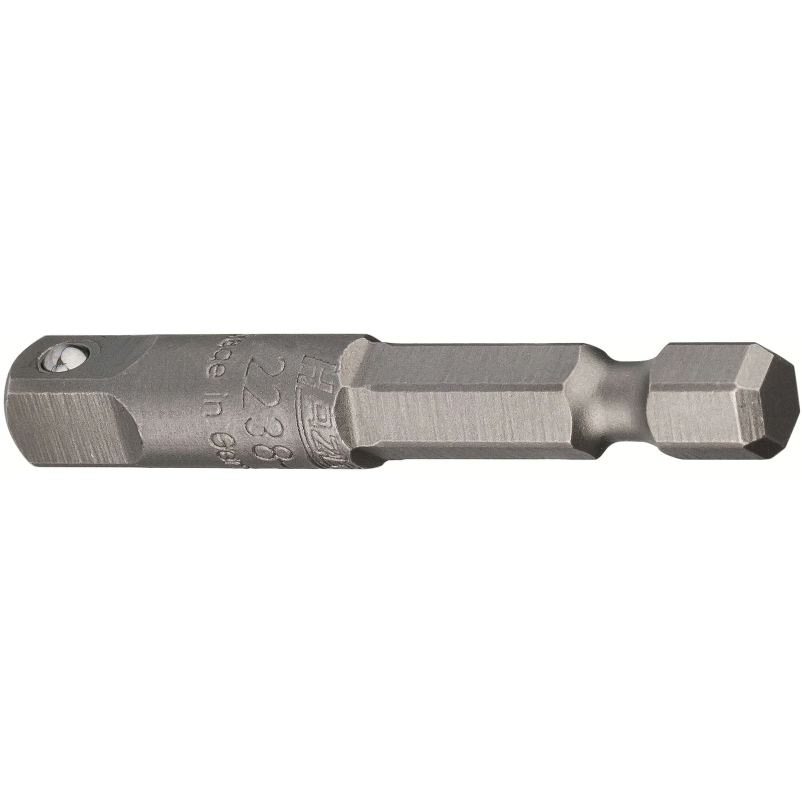 Adaptateur hexagone massif 1/4