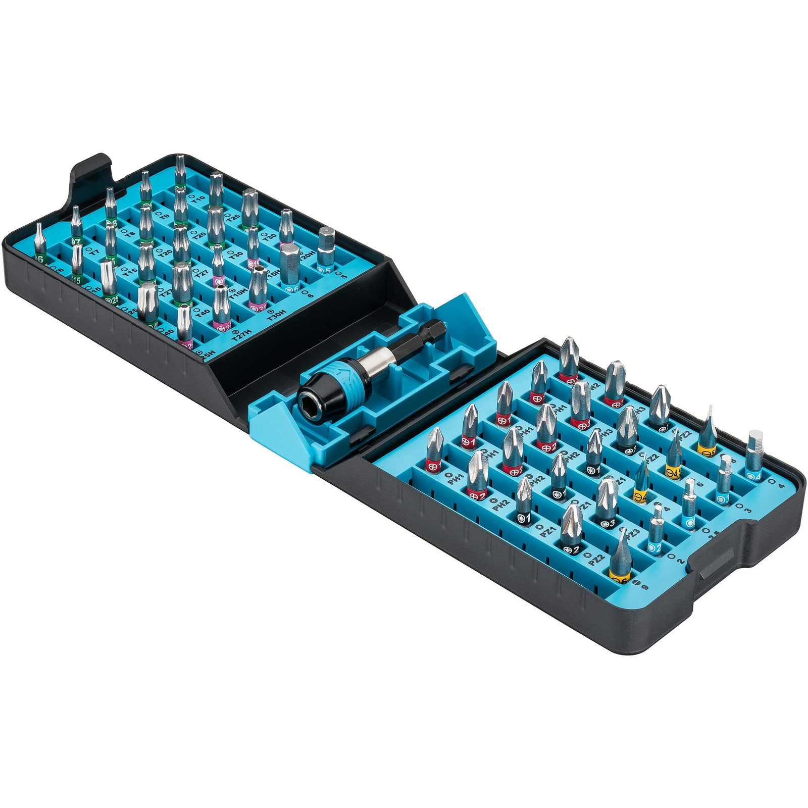 Jeu d'embouts-tournevis 51 pièces profils Pozidriv Phillips Torx six pans HAZET - 2240N/51