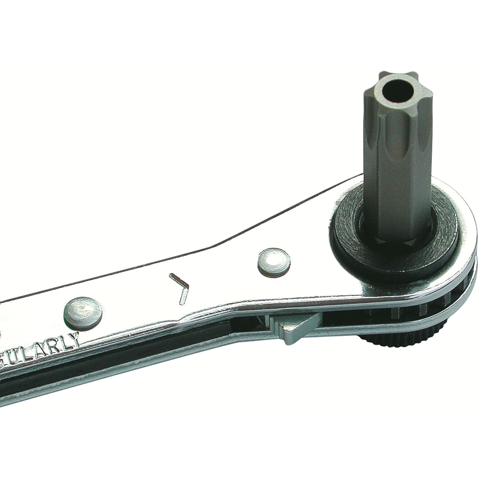 Cliquet réversible 140 mm hexagone creux 1/4 et 5/16 pouce avec aimant HAZET - 2265-1
