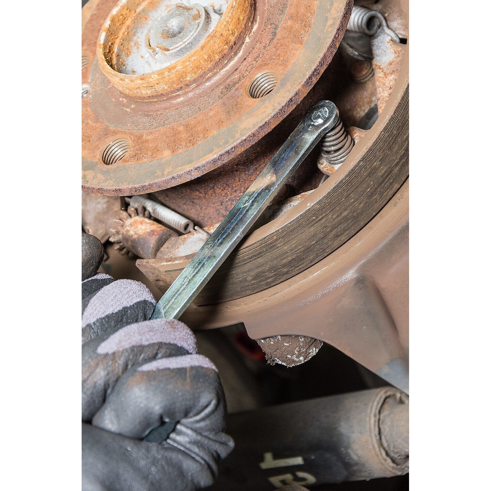 Outil manœuvre ressorts mâchoires frein à main 155 mm Mercedes-Benz Classe V HAZET - 2730-1