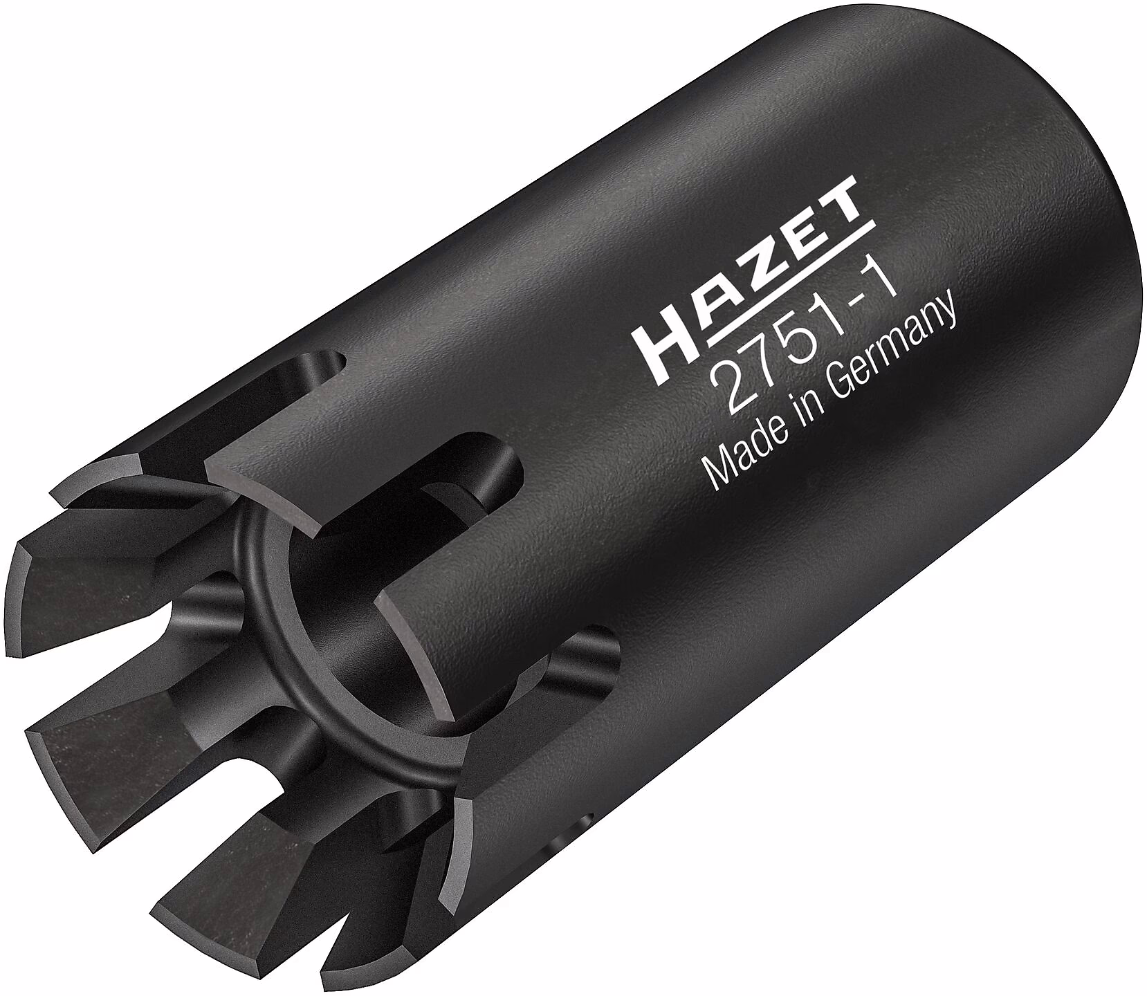 Douille compresseur turbo profil spécial carré creux 1/4 pouce 12 mm HAZET - 2751-1
