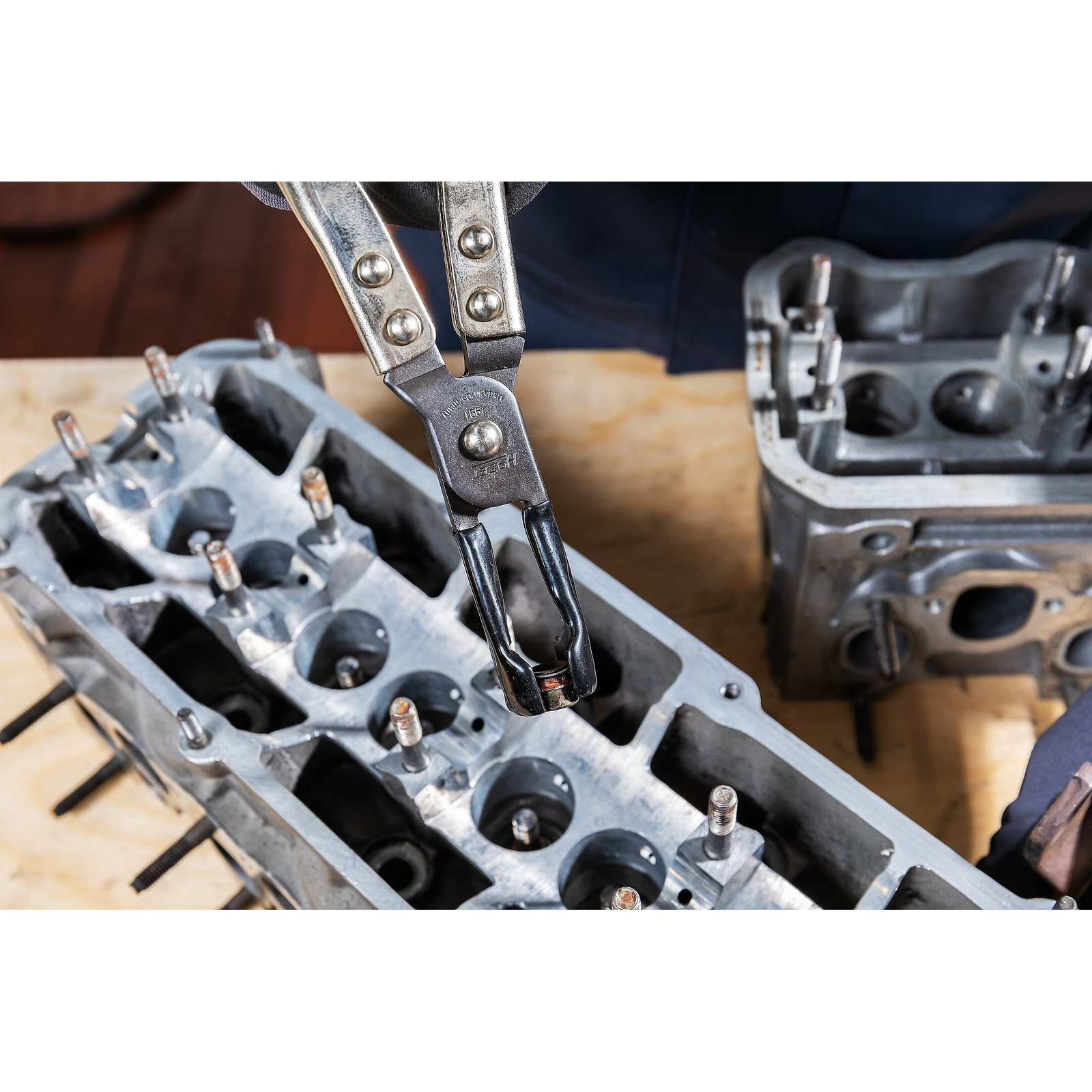 Pince extraction joints d’étanchéité tige soupape 250 mm BMW Opel Ford Seat Škoda VW Audi HAZET - 2991
