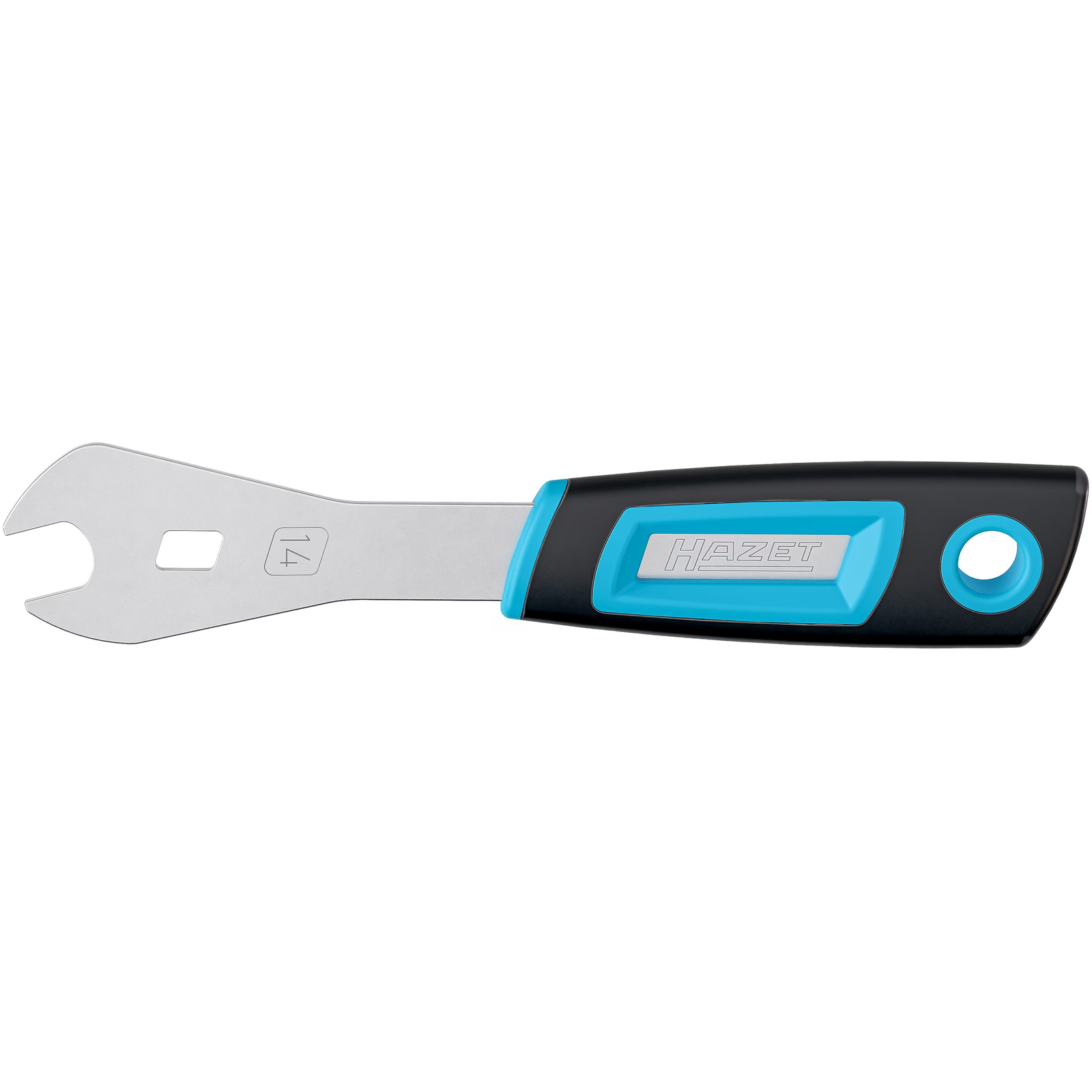Clé conique 14 mm profil extérieur 6 pans manche bimatière ergonomique HAZET - 450F-14