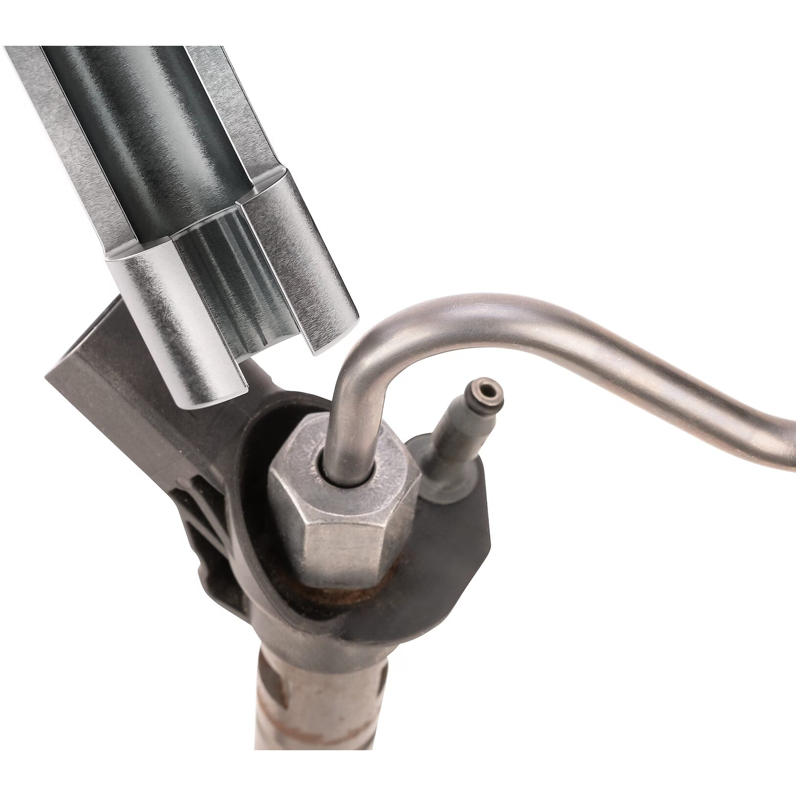Jeu de clés conduite injection 2 pièces 17 et 18 mm carré creux 3/8