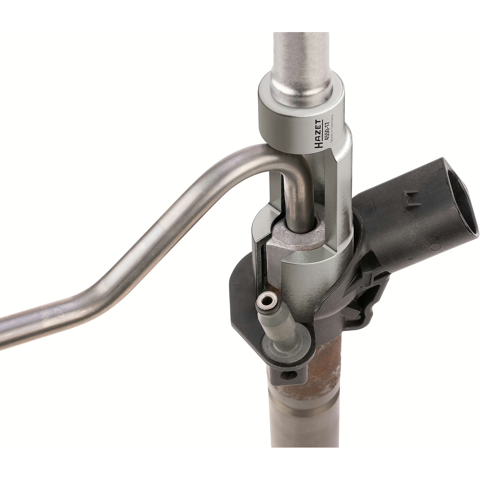 Jeu de clés conduite injection 2 pièces 17 et 18 mm carré creux 3/8