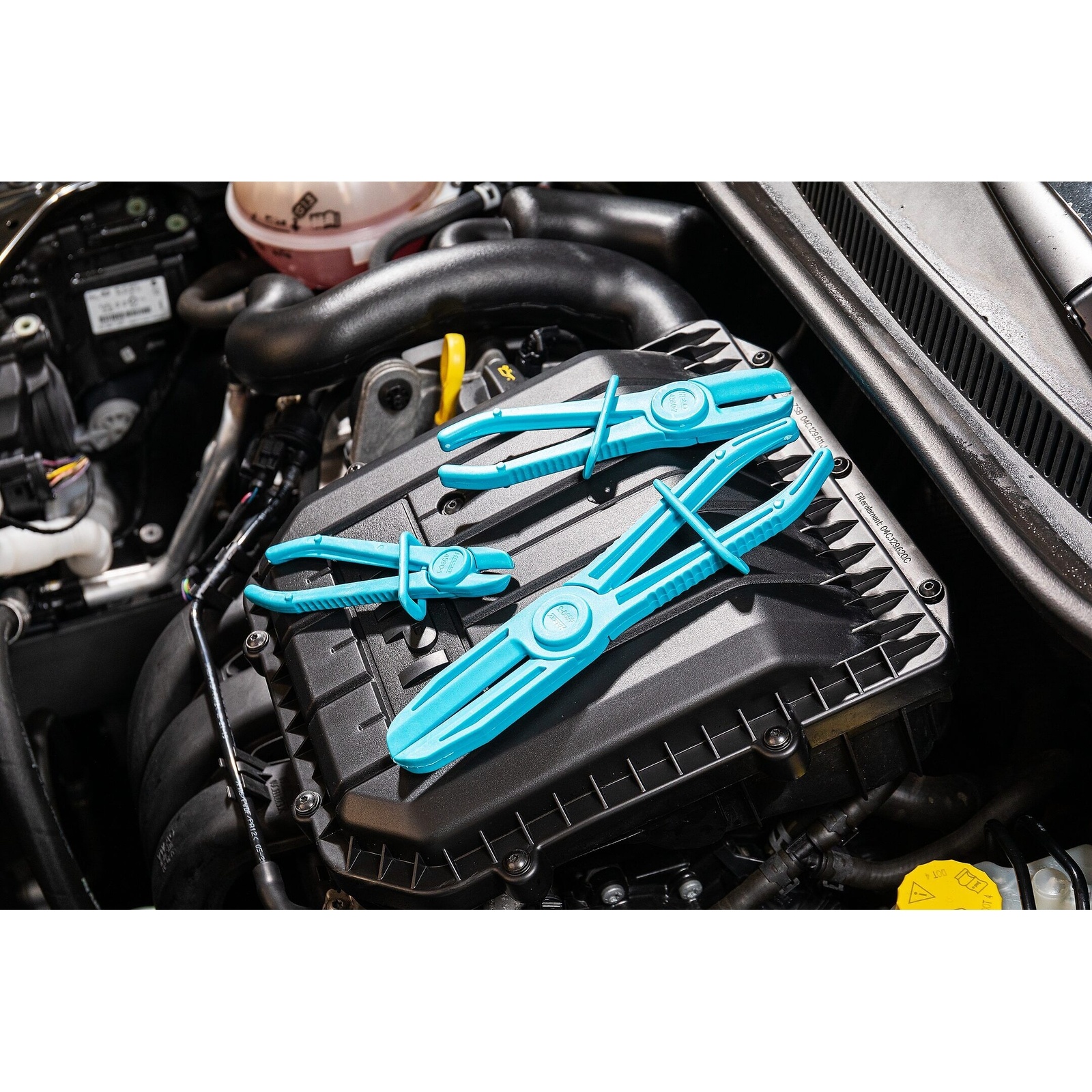 Pince à durites 253 mm serrage conduites flexibles plastique HAZET - 4590-3