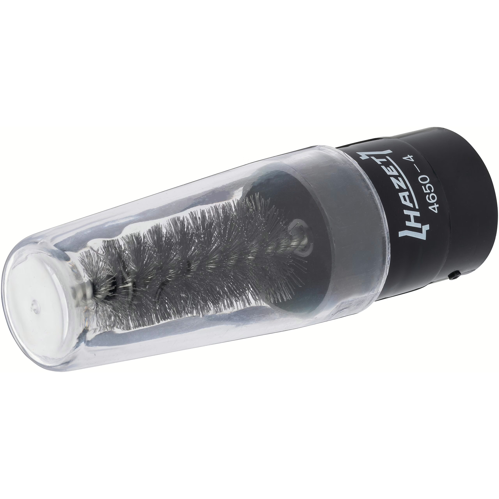 Brosse de nettoyage pôles et cosses batterie 120 mm avec capuchon HAZET - 4650-4