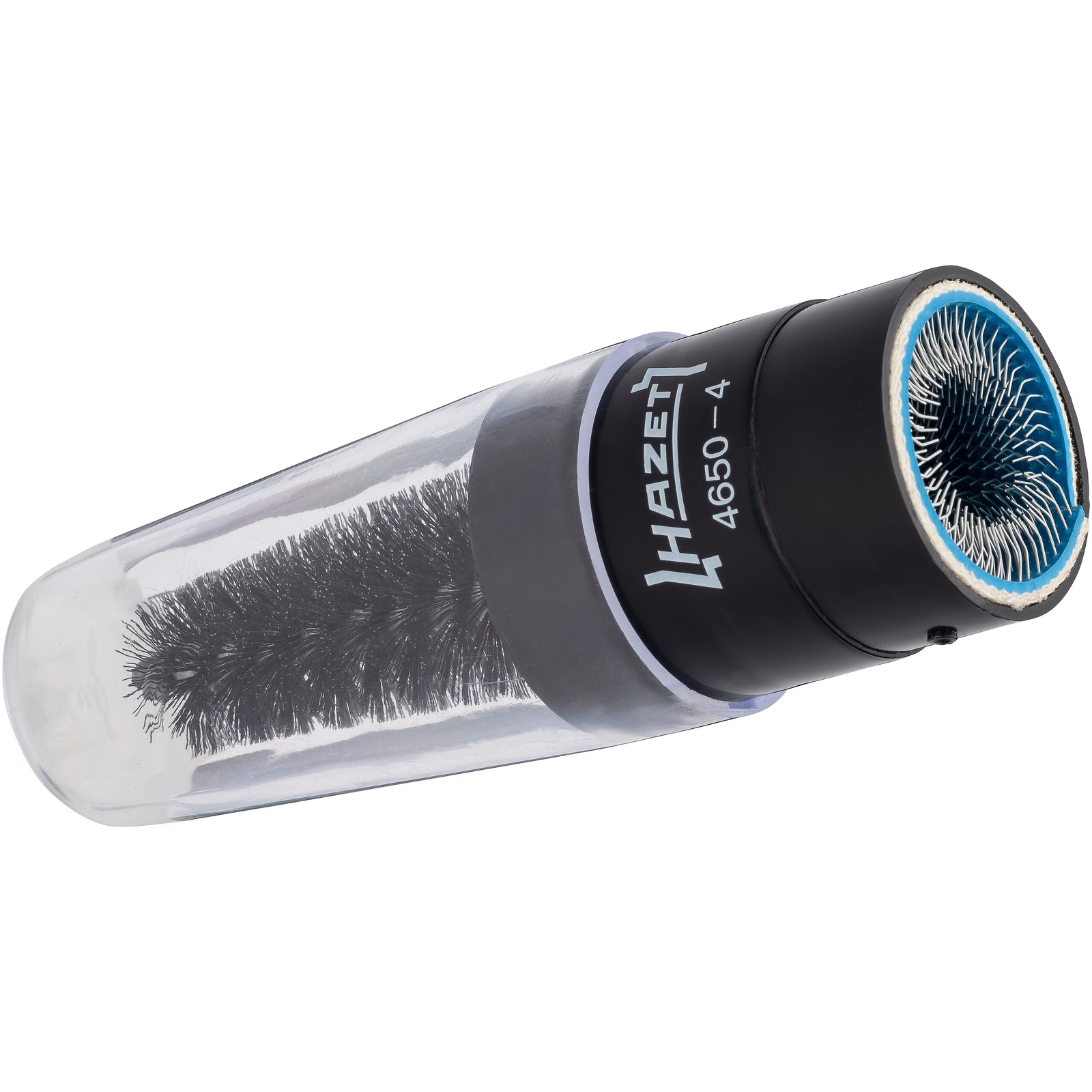 Brosse de nettoyage pôles et cosses batterie 120 mm avec capuchon HAZET - 4650-4
