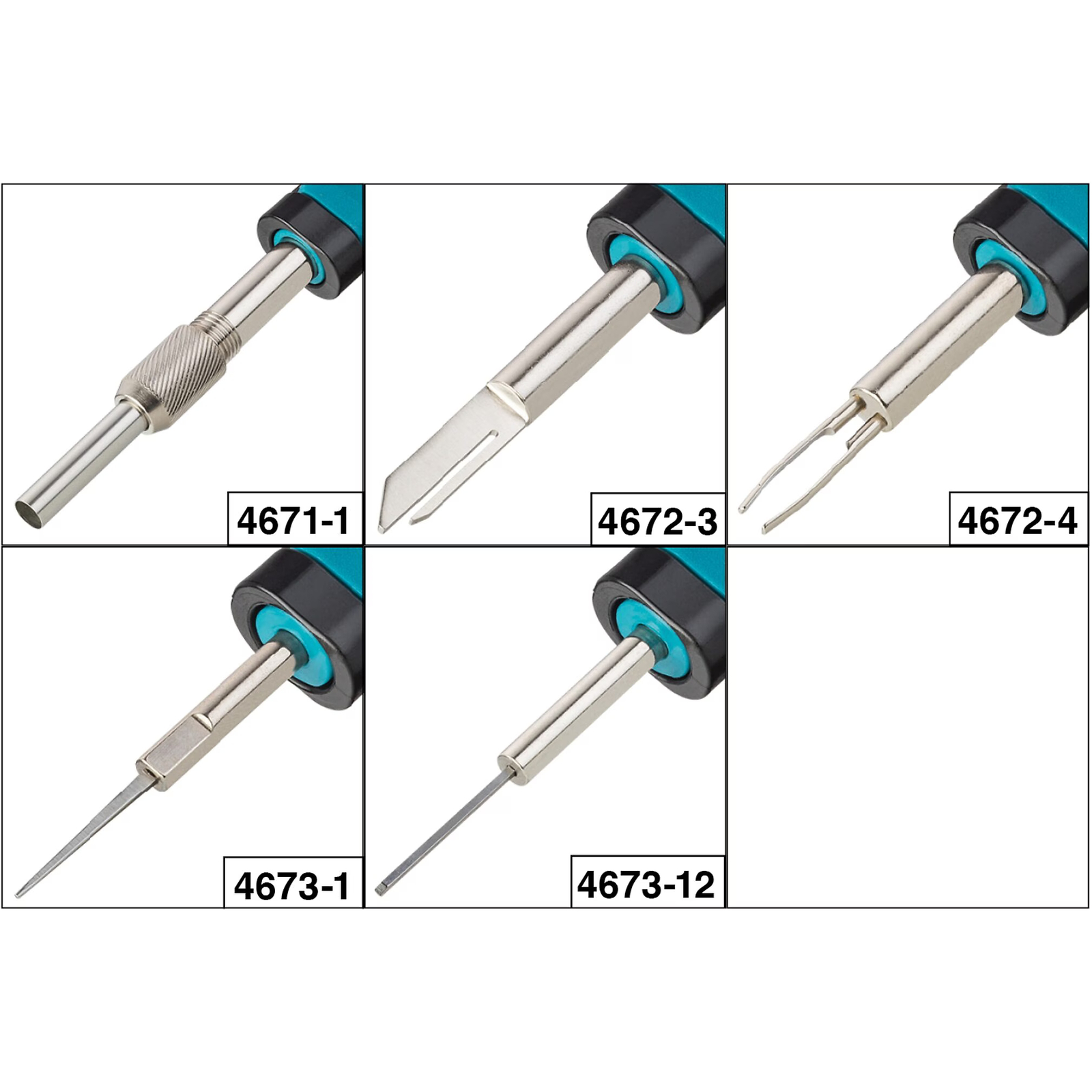 Assortiment déconnecteurs câbles 5 pièces avec coffret HAZET - 4670-9/5