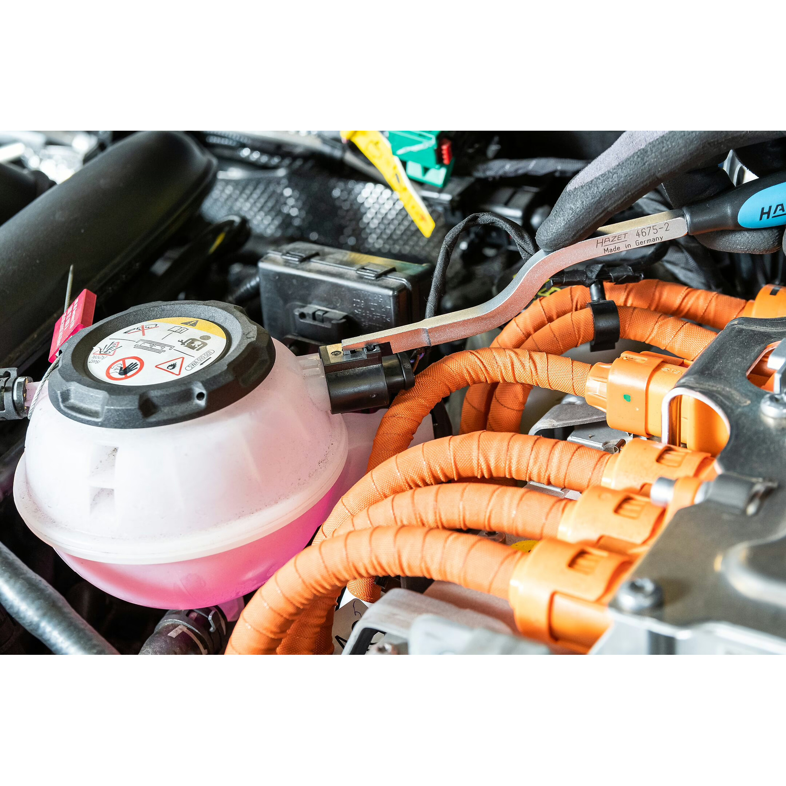 Outil déconnecteur lame coudée 191 mm VAG SCANIA MAN sans dommage HAZET - 4675-2