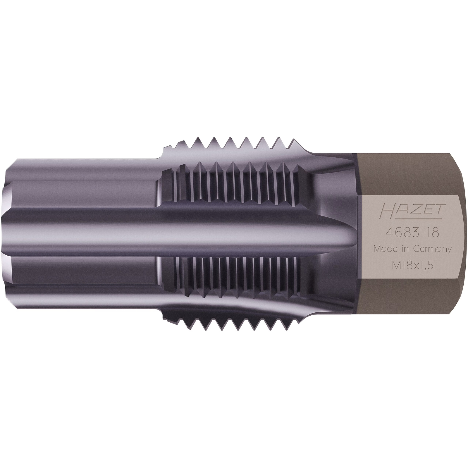 Outil réparation filetage sondes température gaz échappement M18 x 1,5 6 pans TiAlN HAZET - 4683-18