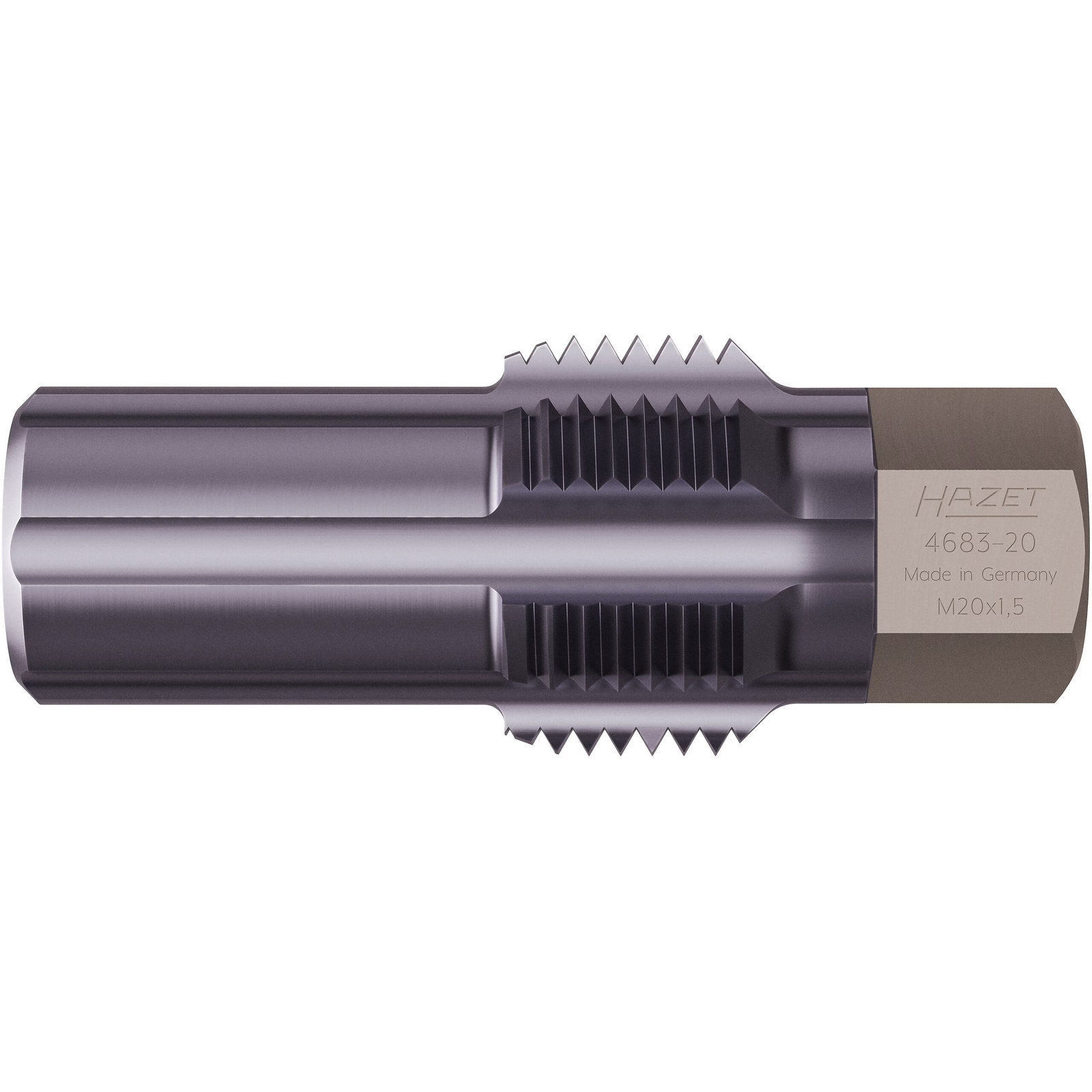 Outil réparation filetage capteurs température gaz échappement M20 x 1,5 6 pans HAZET - 4683-20