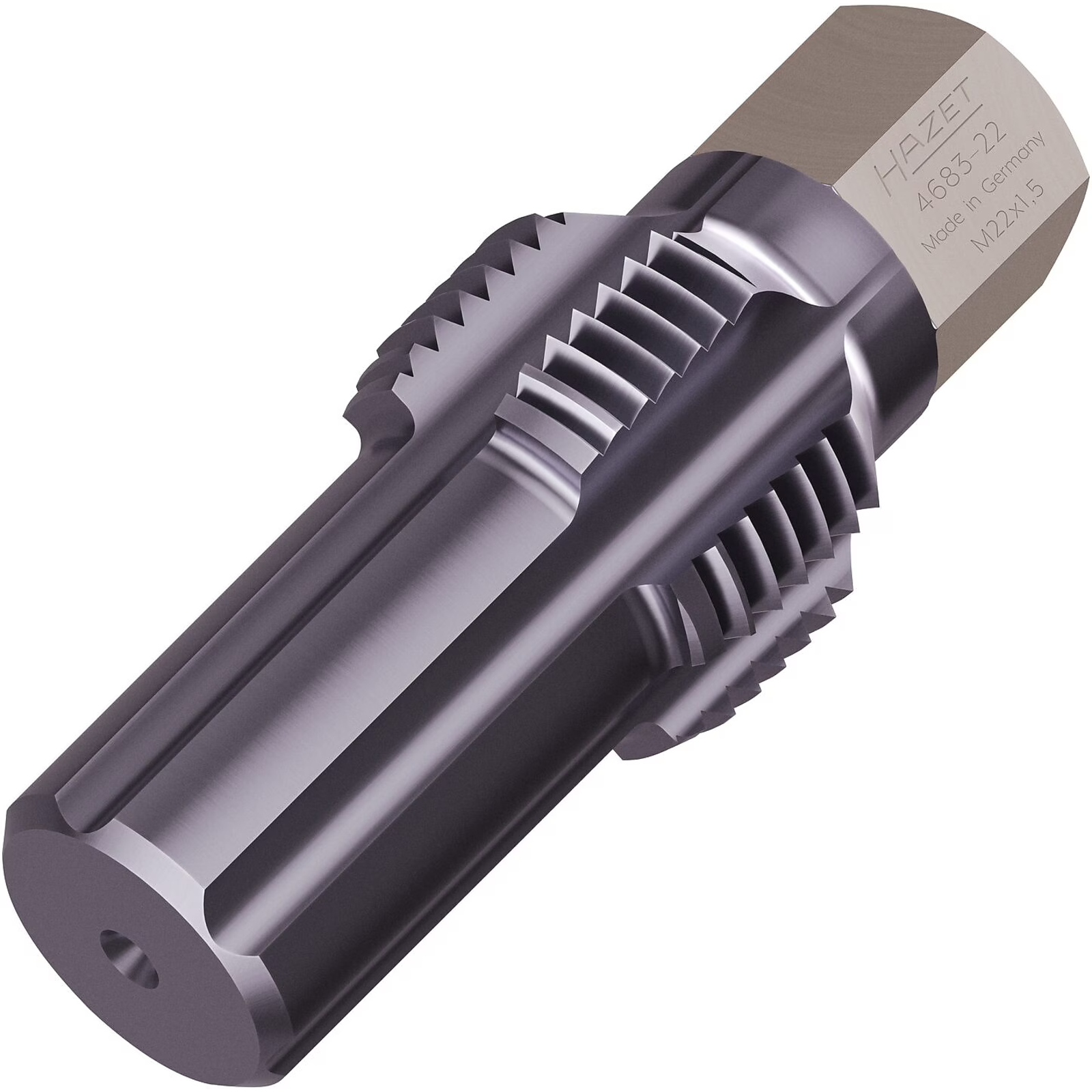 Outil réparation filetage capteurs température gaz échappement M22 x 1,5 6 pans HAZET - 4683-22