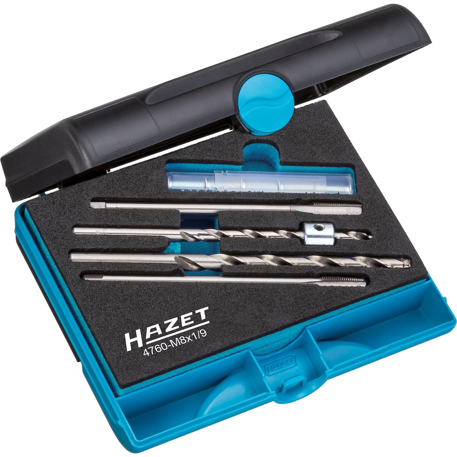 Kit réparation filetage bougies préchauffage 9 pièces M8 x 1 vers M10 x 1 HAZET - 4760-M8X1/9