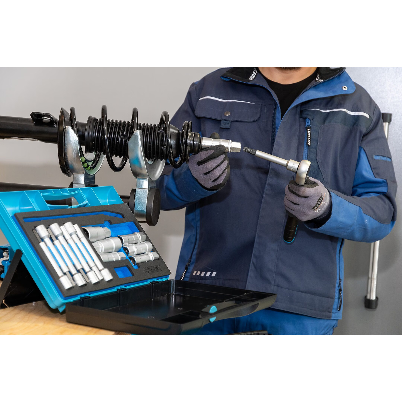 Contre-appui tige de piston carré creux 1/2