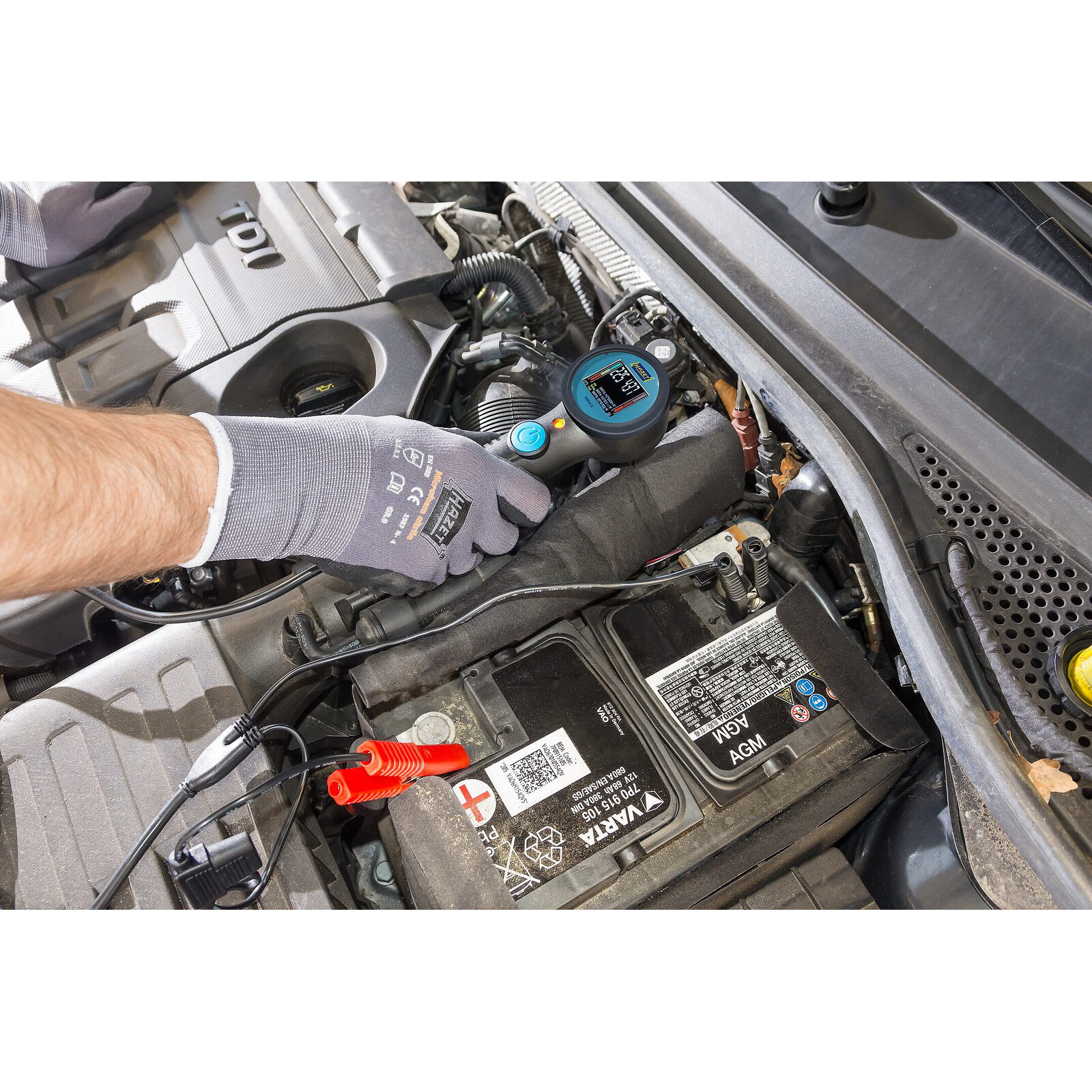 Testeur liquide de freins point d’ébullition 12V avec coffret HAZET - 4954-2